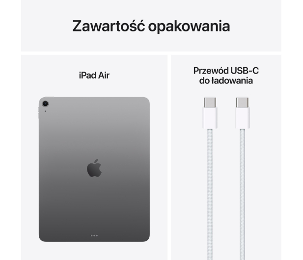 Apple iPad Air 13" M3 128GB Wi-Fi Gwiezdna Szarość - 1321939 - zdjęcie 10